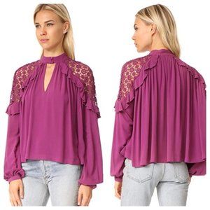 Free People Little Bit of Love Top NWT Boho